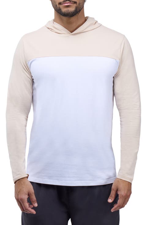 Colorblock Hooded Sweatshirt