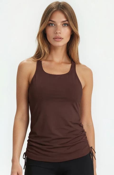 Maya Tankini Swim Top With Removable Cups