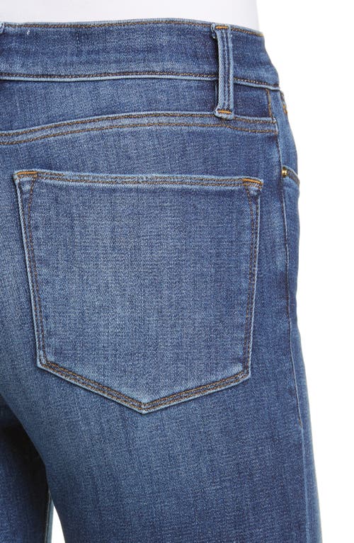 Frame Le High Straight Cropped Paneled High-rise Straight-leg Jeans In Bestia