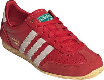adidas gazelle silver green womens ADIDAS ORIGINALS Sneaker Japan Cloud White/Power Red/Cream White