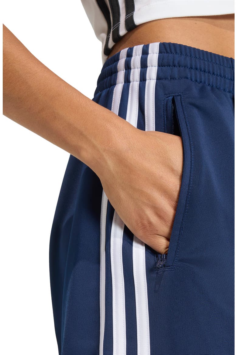 Pintuck Recycled Polyester Shorts, Alternate, color, NIGHT INDIGO/ WHITE