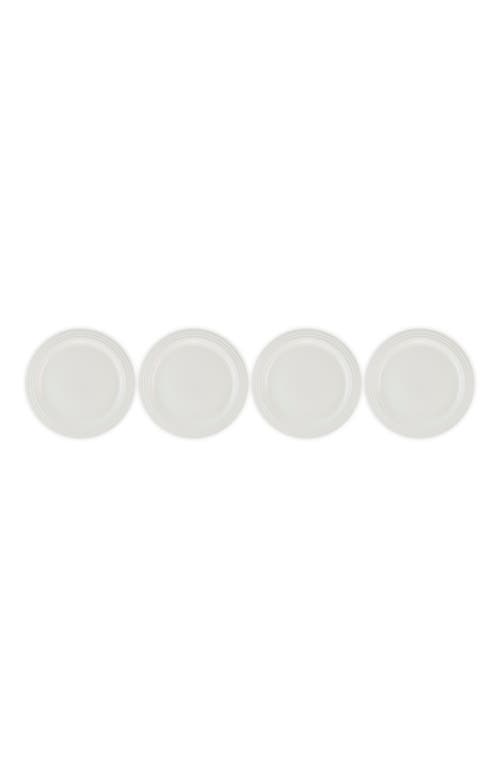 Le Creuset Vancouver Set Of 4 Salad Plates In White