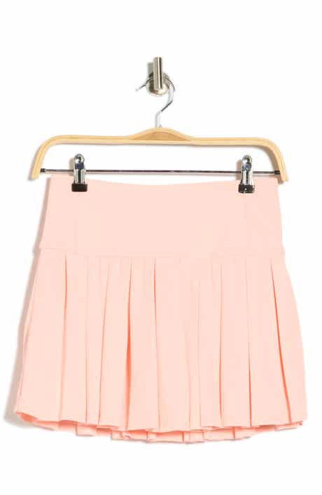 DKNY Court Piqué Pleated Tennis Skort