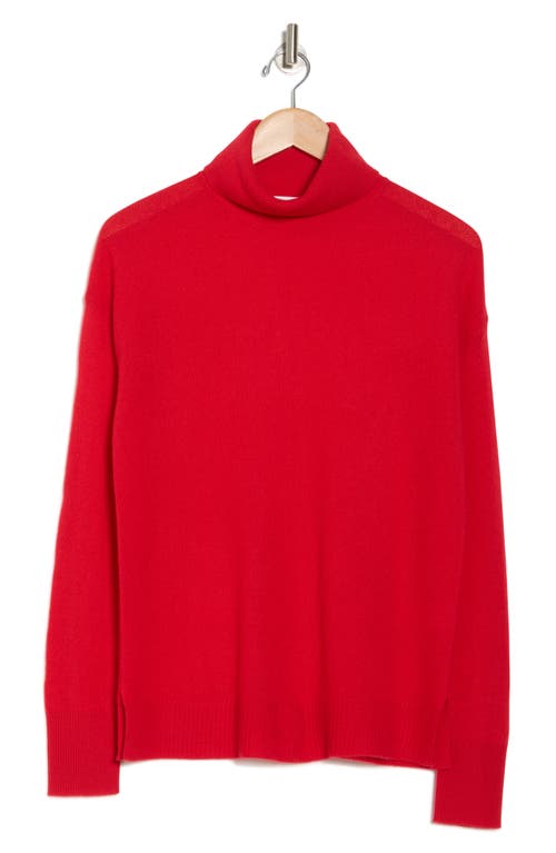 Nordstrom Cashmere Turtleneck Sweater In Red