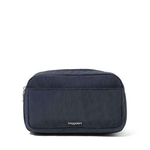 Pocket Cosmetic Bag with Brush Organization