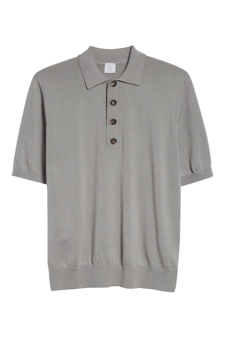 Cotton & Cashmere Polo, Alternate, color, 80 CLAY