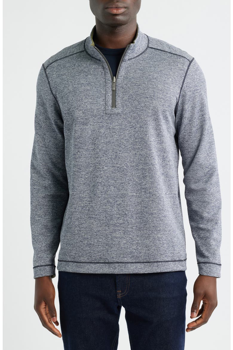 XC4® Reversible Performance Quarter Zip, Alternate, color, OLIVE/ NAVY
