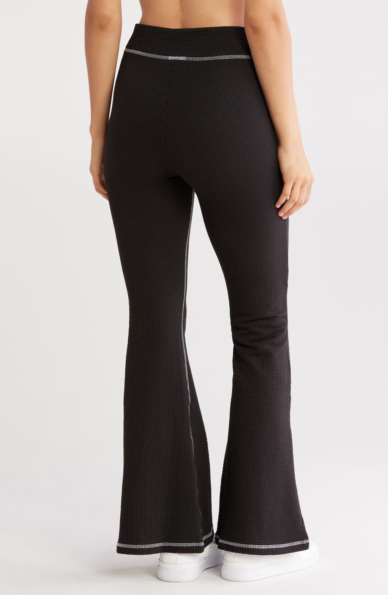 PUMA Dare To Textured Flare Leggings, Alternate, color,