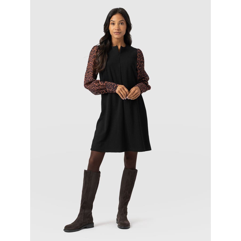 Shop Saint + Sofia Esme Zip Up Dress