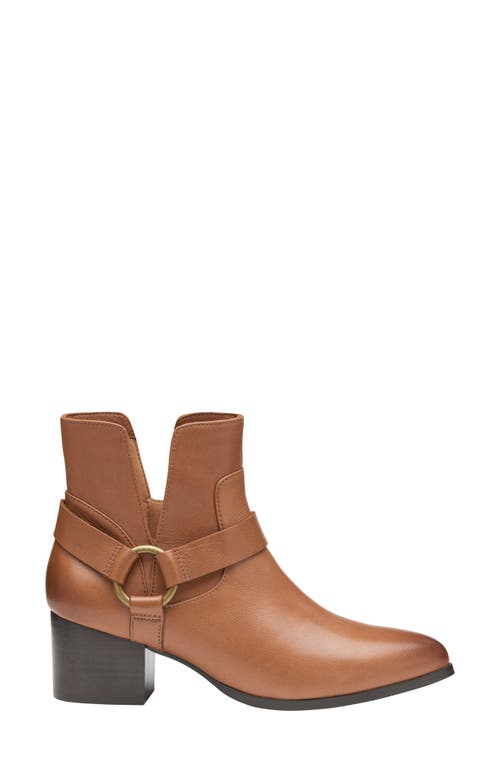 Johnston & Murphy Trista Harness Bootie In Brown