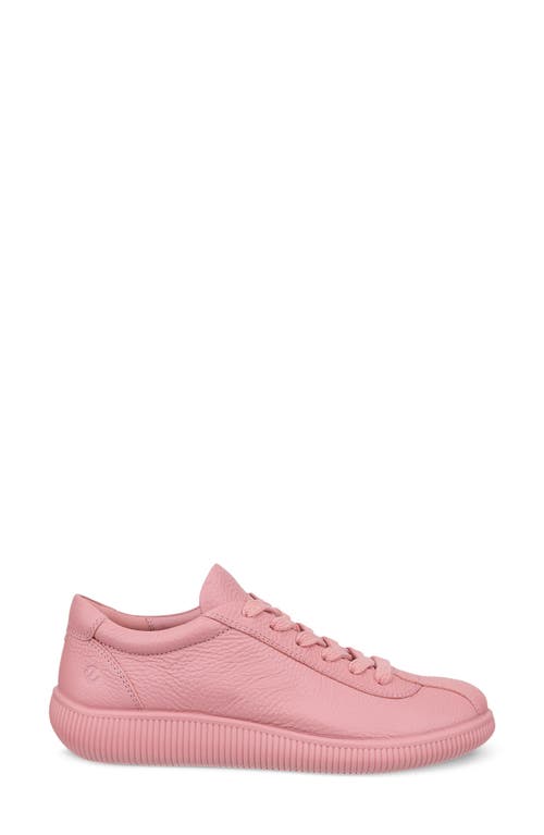 Ecco Soft Zero Sneaker In Pink