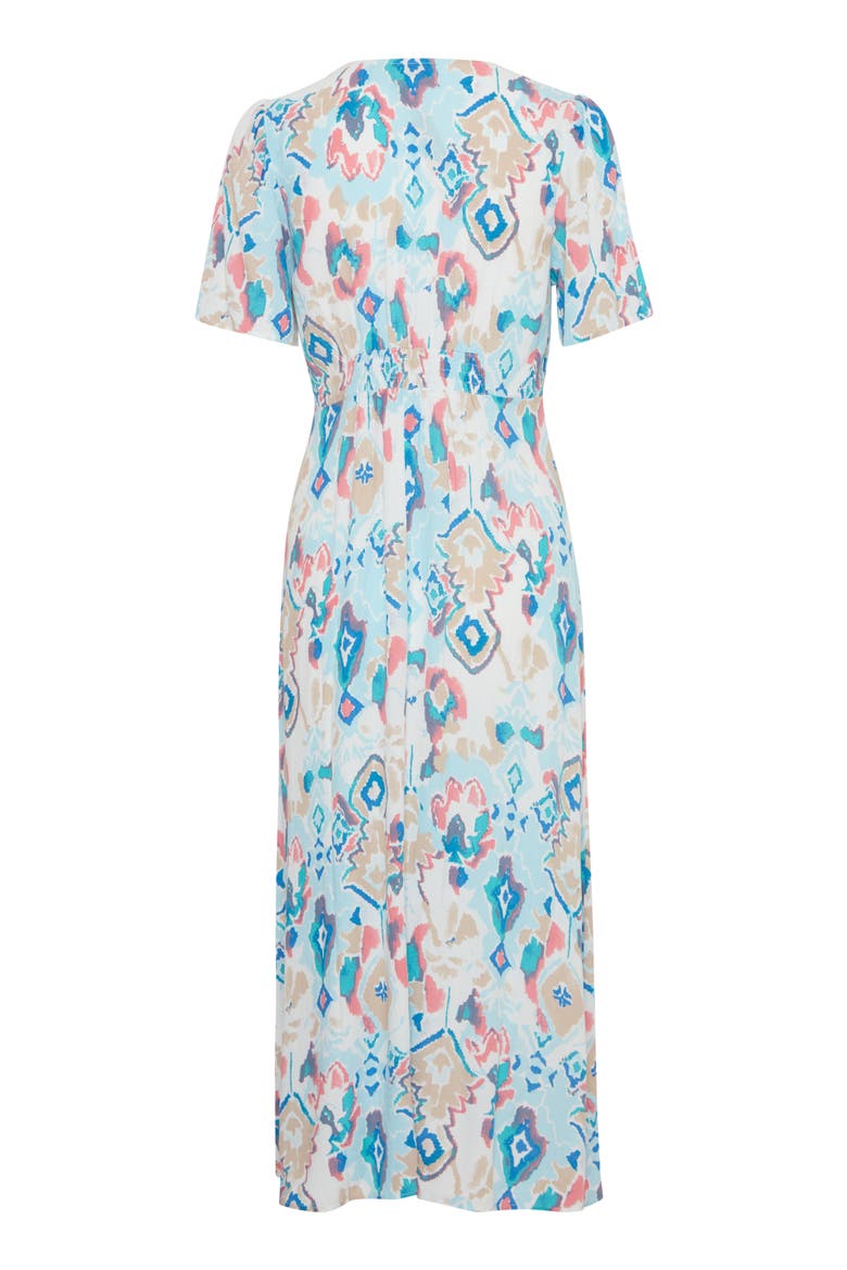 Printed Maxi Dress, Alternate, color, CLEARWATER ETHNIC MIX