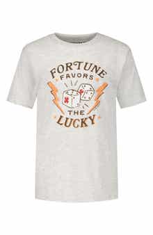 Lucky Brand Kids' Fortune Short Sleeve Graphic T-Shirt