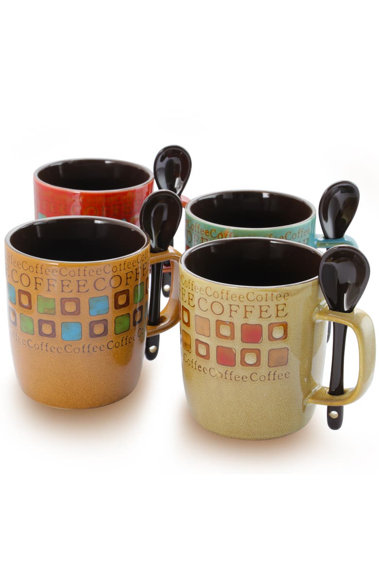 Cafe Americano 13oz Mug Set, Main, color, Assorted
