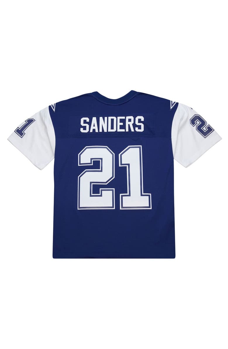 Mitchell & Ness Men's Mitchell & Ness Deion Sanders Navy Dallas Cowboys 1995 Legacy Replica Jersey, Alternate, color, Navy