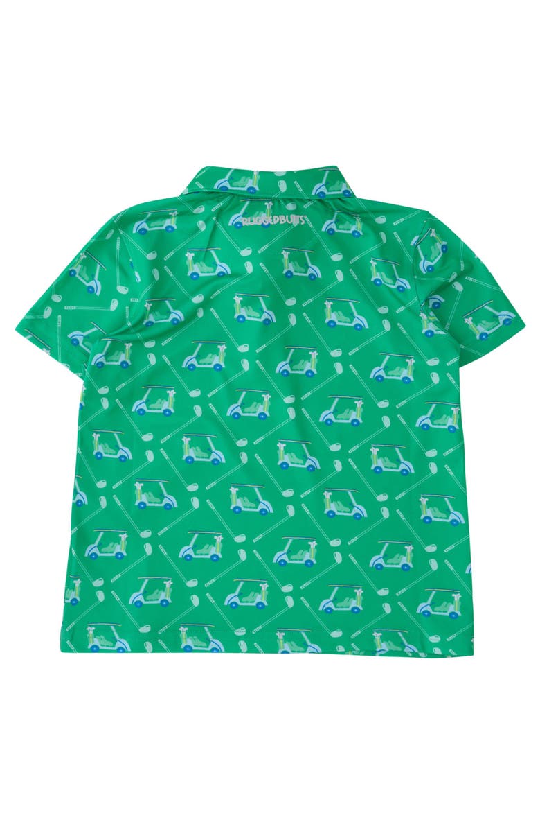 RuggedButts Knit Short Sleeve Performance Polo, Alternate, color, Course Cruiser