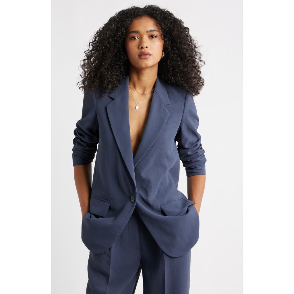 Open Edit The Curator Relaxed Blazer In Blue