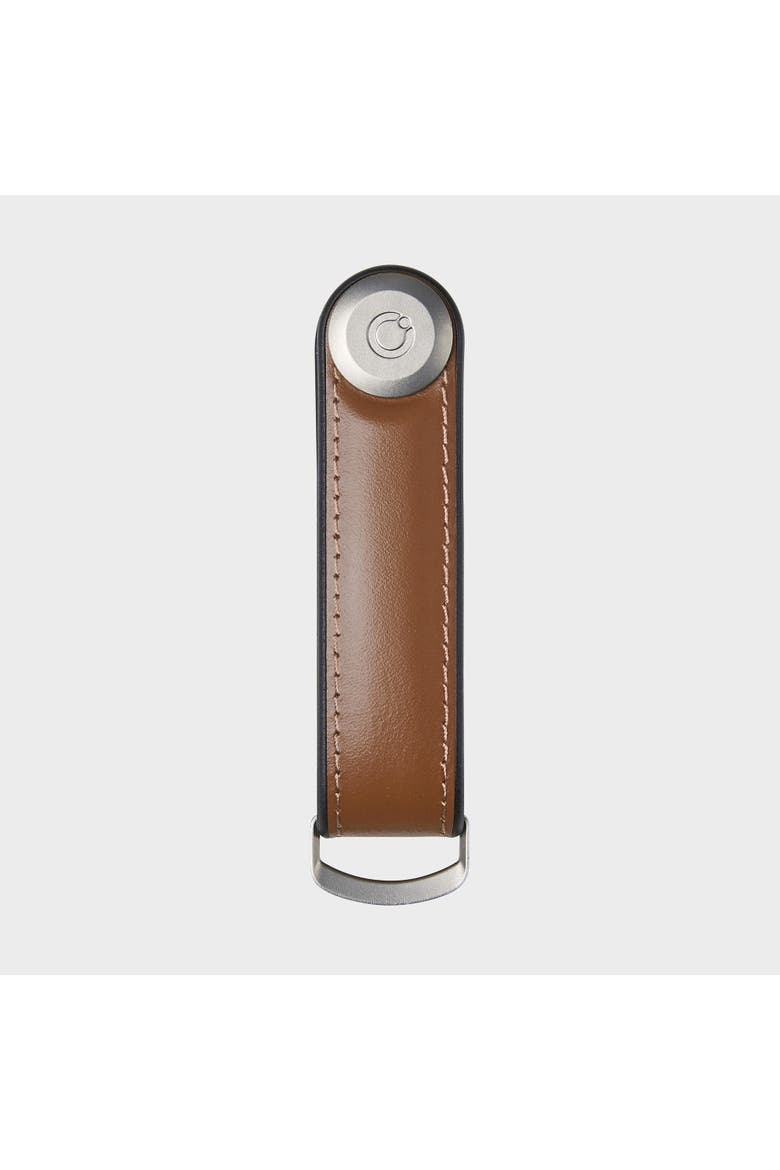 Hybrid Leather Key Organiser, Alternate, color, Acorn