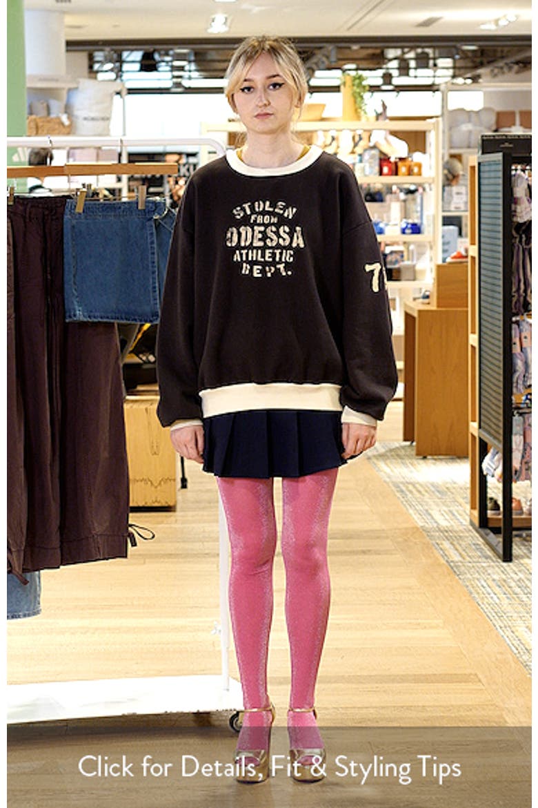 Stolen from Odessa Oversized Graphic Sweatshirt video