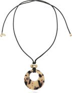 Ettika Tortoise Pendant Necklace