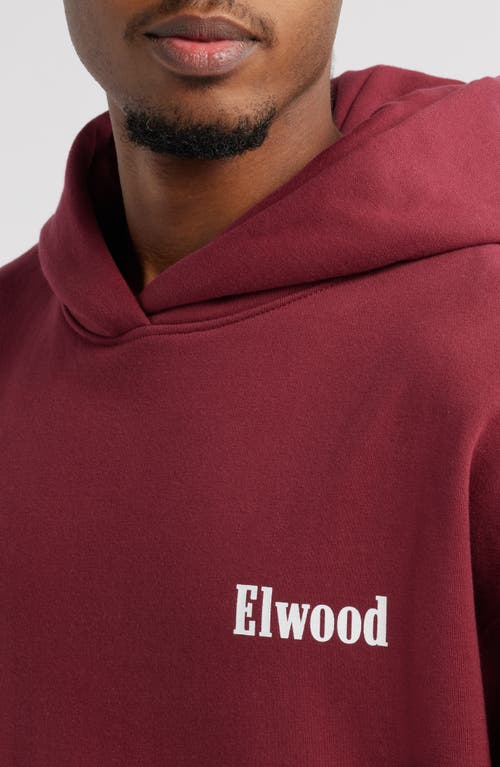 ELWOOD ELWOOD TRADEMARK LOGO HEAVYWEIGHT HOODIE