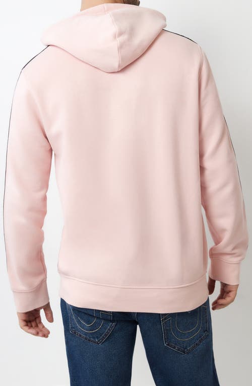 TRUE RELIGION TRUE RELIGION SILICONE TAPE PULLOVER HOODIE