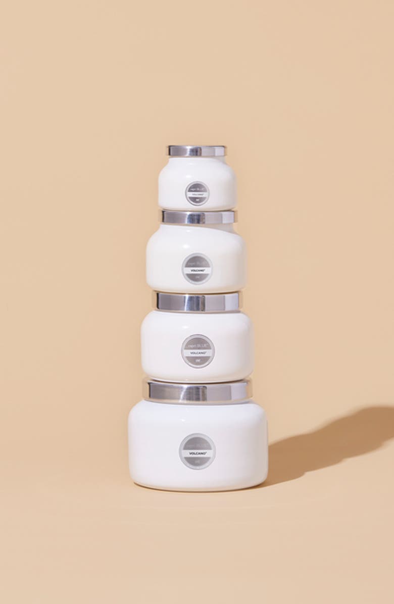 Capri Blue Volcano White Signature Jar Candle, Alternate, color, Volcano