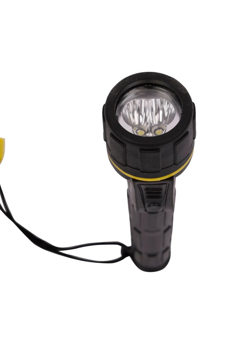 Radiance Rubber Hand Torch, Alternate, color, Black