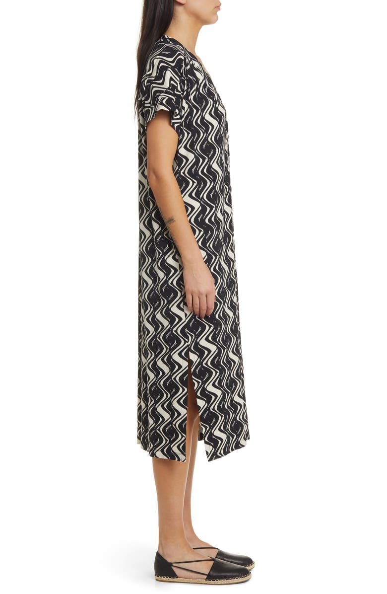 Masai Copenhagen Odera Abstract Print Shift Dress, Alternate, color, 