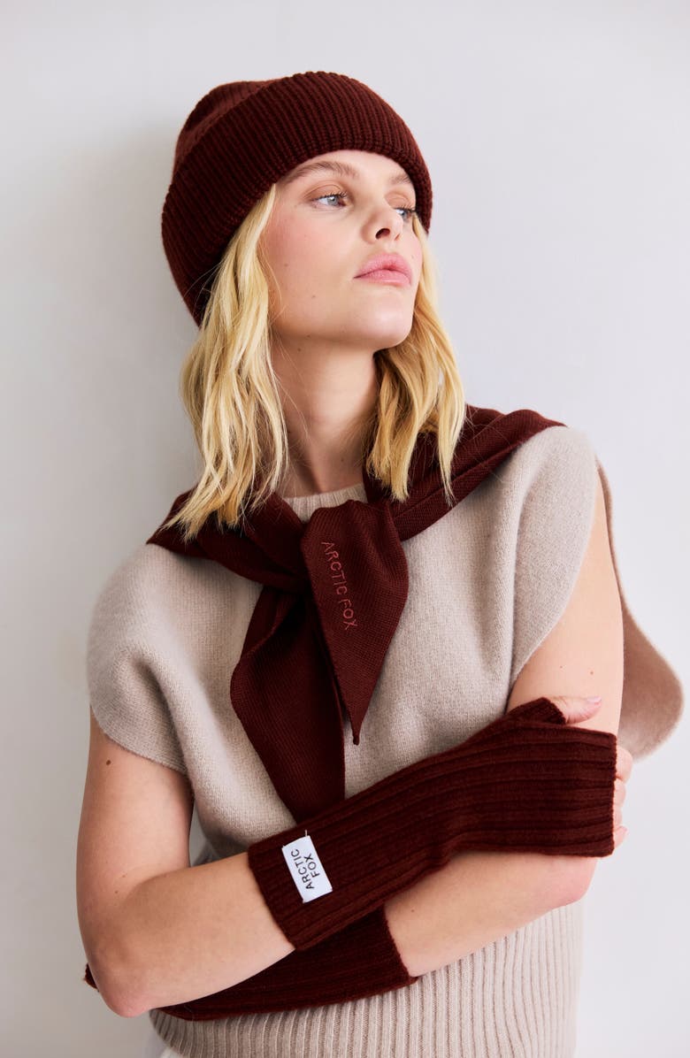 Arctic Fox & Co The Merino Wool Triangle Scarf, Alternate, color,