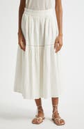 MILLE Betty Embroidered Maxi Skirt