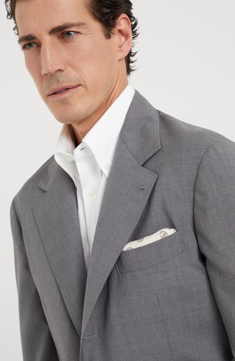 Brunello Cucinelli Deconstructed blazer, Alternate, color, 