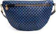 Clare V. Grande Woven Leather Belt Bag