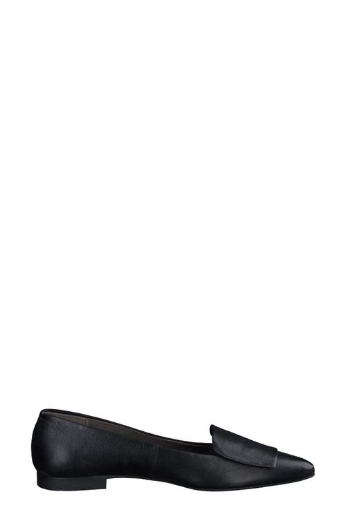 Paul Green Teddy Pointed Toe Flat In Black