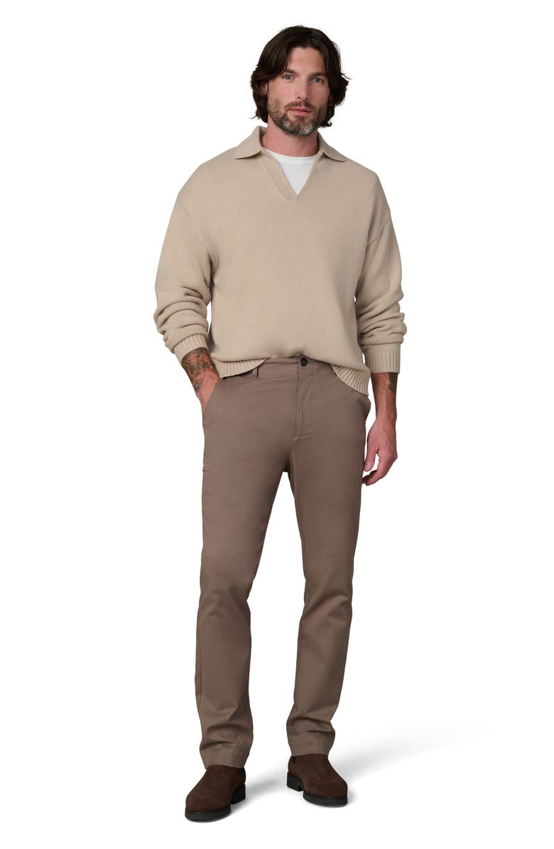 Joe's Skinny Fit Flat Front Cotton Twill Chinos, Alternate, color, Falcon