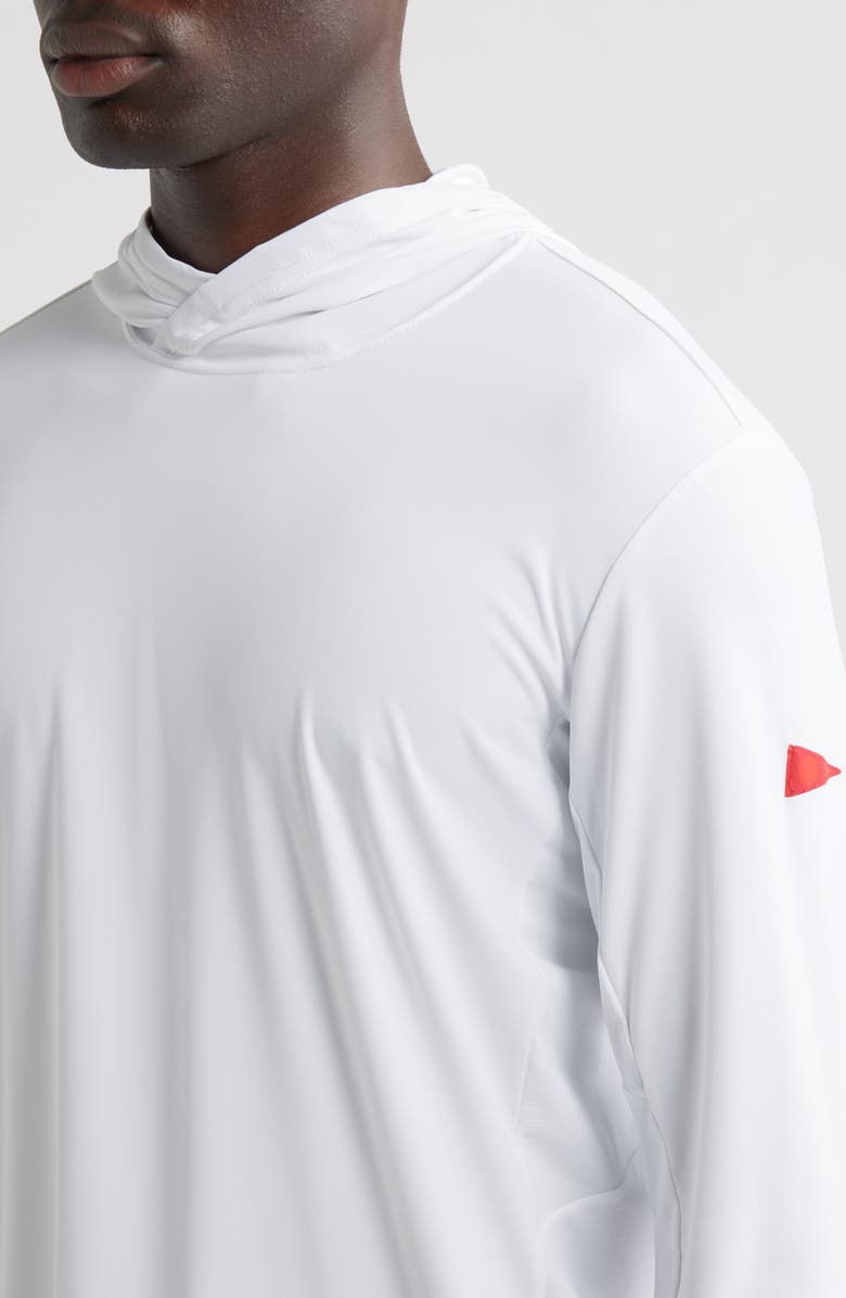 Florence Sun Pro Hooded Rashguard, Alternate, color, White