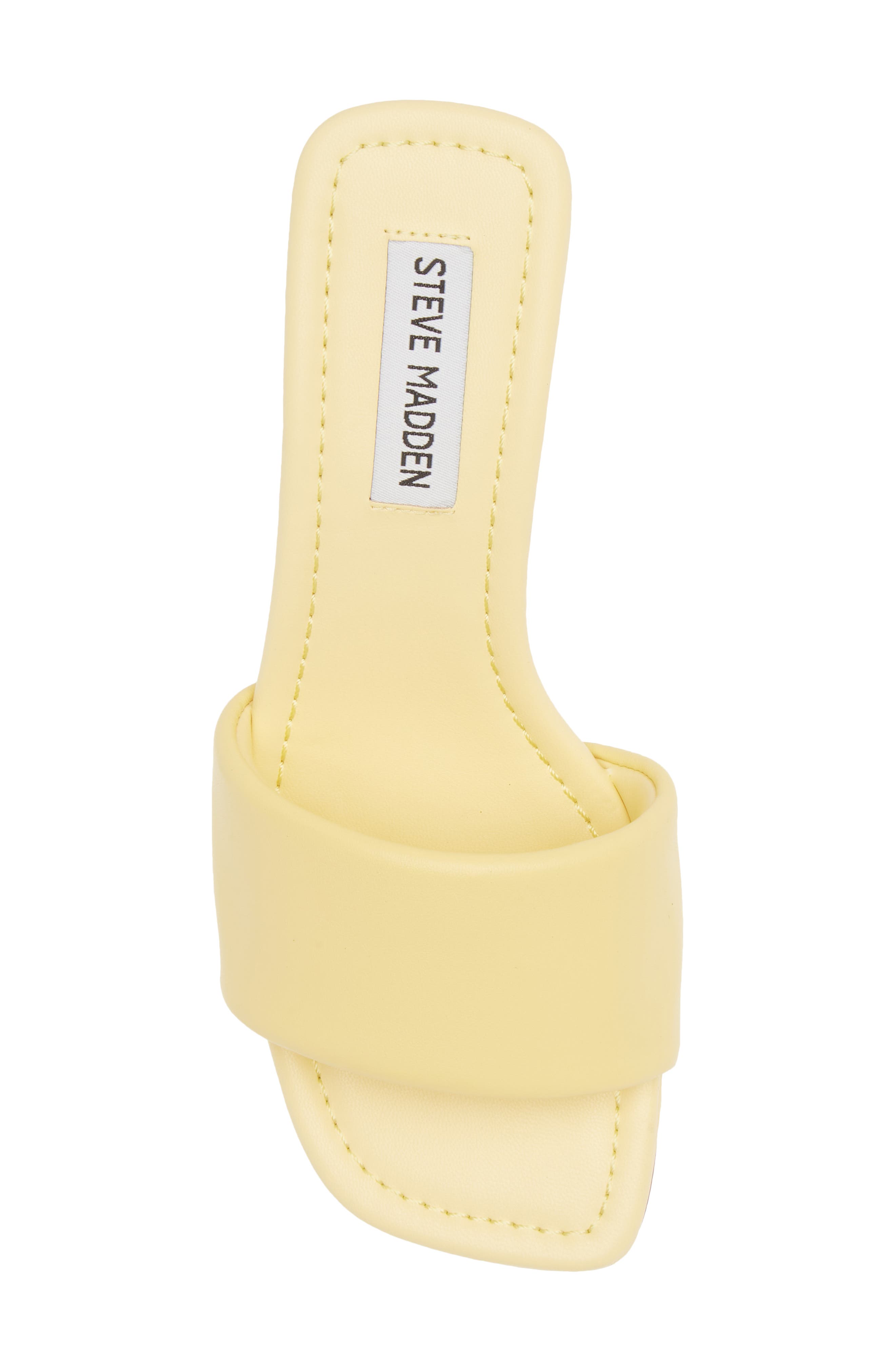 Saged Slide Sandal, Alternate, color, YELLOW LEATHER