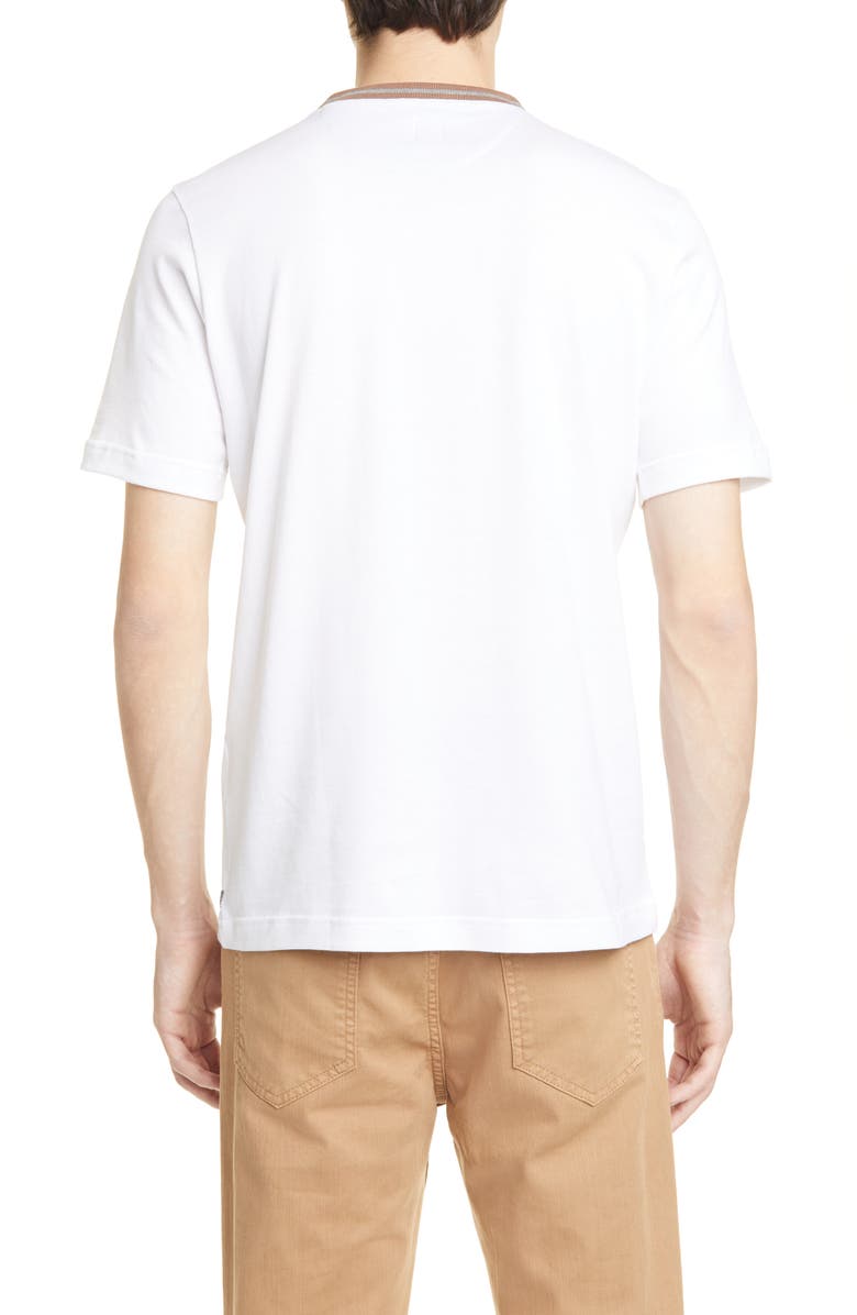 Eleventy Slim Fit Cotton Crewneck T-Shirt, Alternate, color,