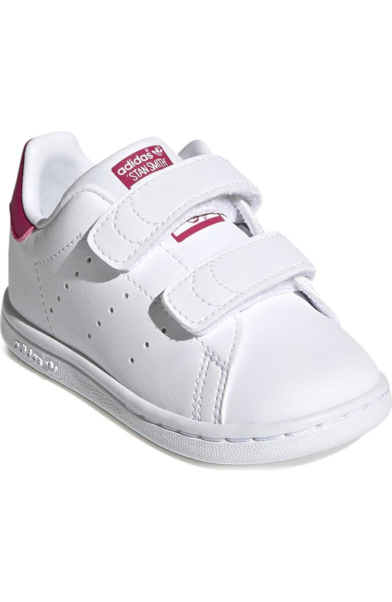 adidas Primegreen Stan Smith Sneaker, Main, color, White/ Bold Pink