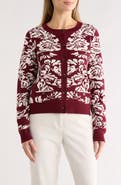 CYRUS Boyfriend Jacquard Cardigan