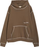 Museum of Peace & Quiet Wordmark Reverse Stitch Hoodie