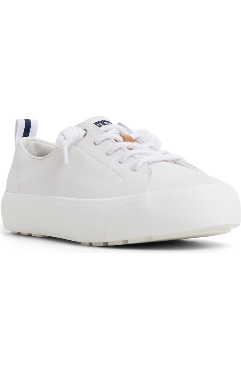 Sperry Cove Lace-to-Toe Sneaker, Main, color, White