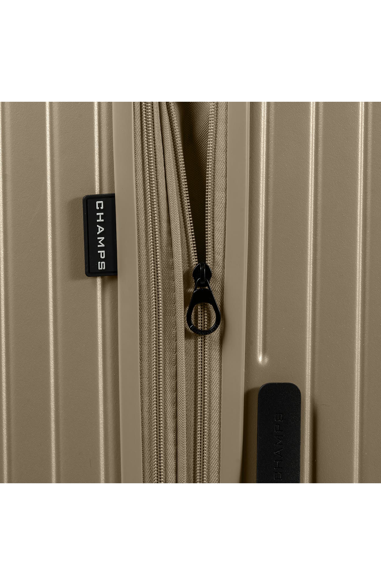 CHAMPS Fresh II 3-Piece Wheeled Luggage Set, Alternate, color, Sand