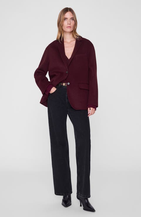 Quinn Cashmere Blend Blazer