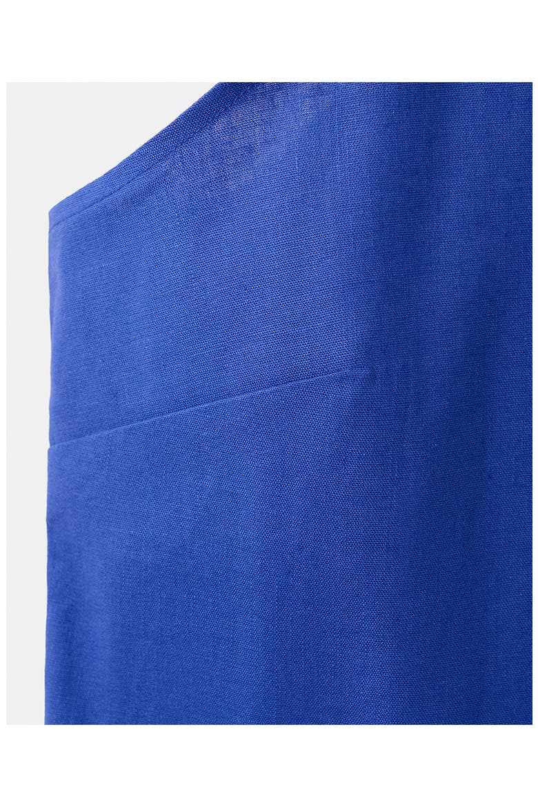 Sleeveless Linen Blend Top, Alternate, color, BLUE