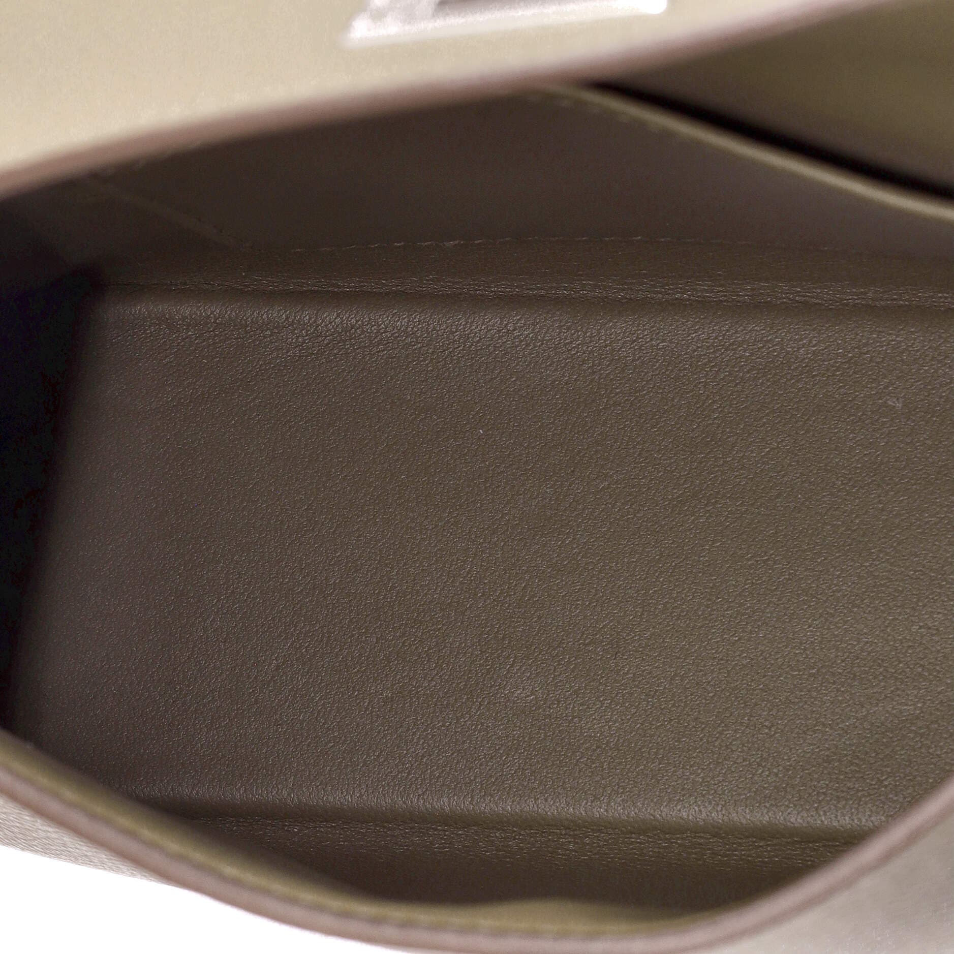 Pre-Owned Hermes Kelly Mini II Bag Tricolor Epsom with Palladium Hardware 20, Alternate, color, 