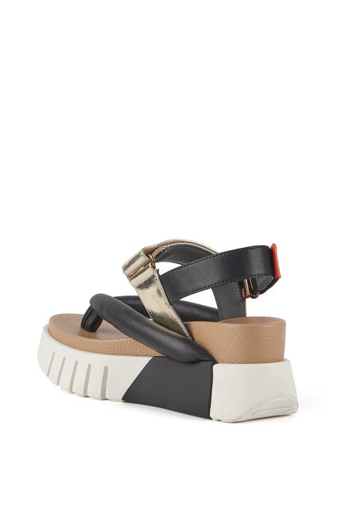 United Nude Delta Tong Sandals In Black