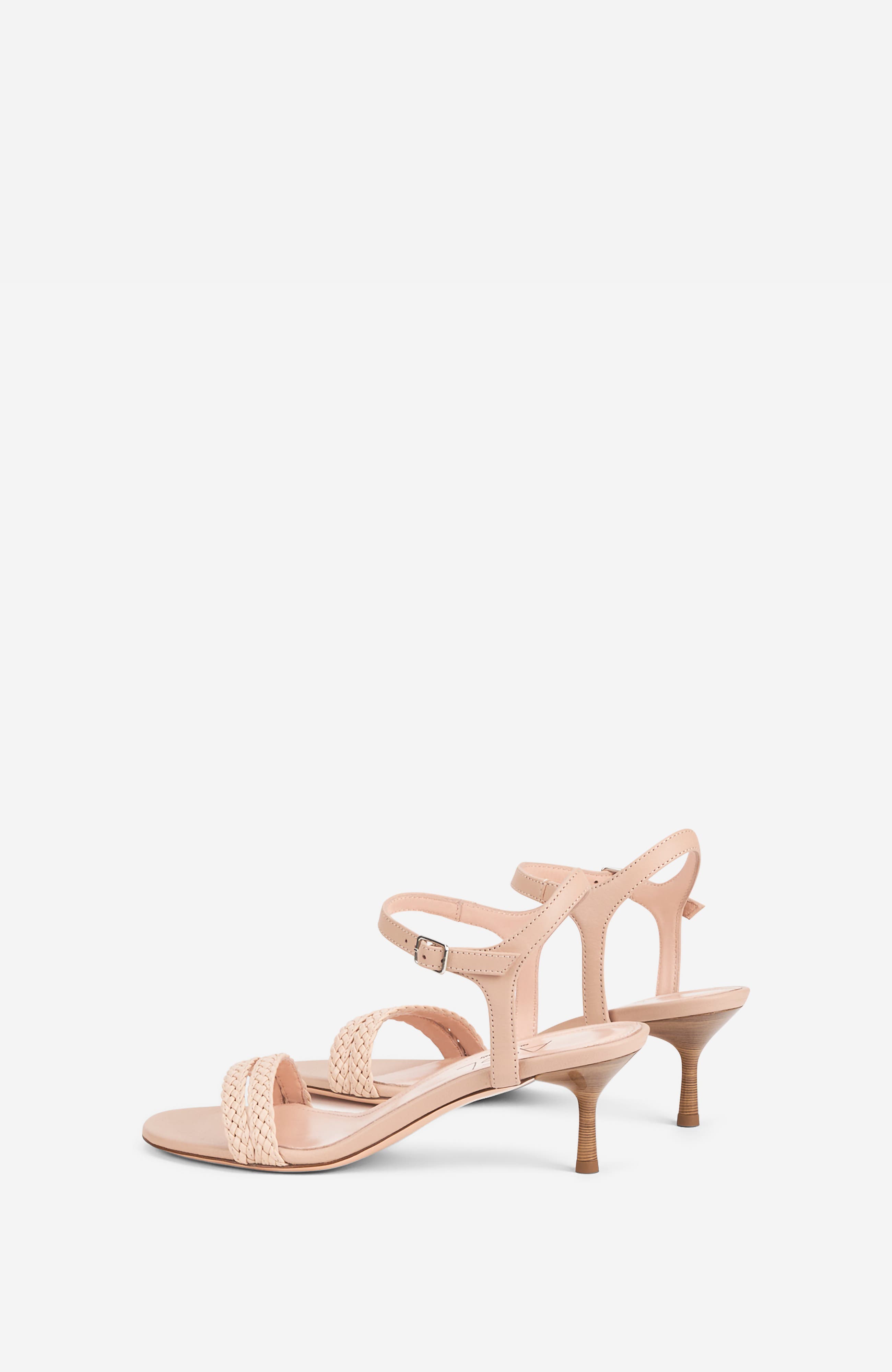 AGL Gioia Kitten Heel Sandal, Alternate, color, Powder Pink