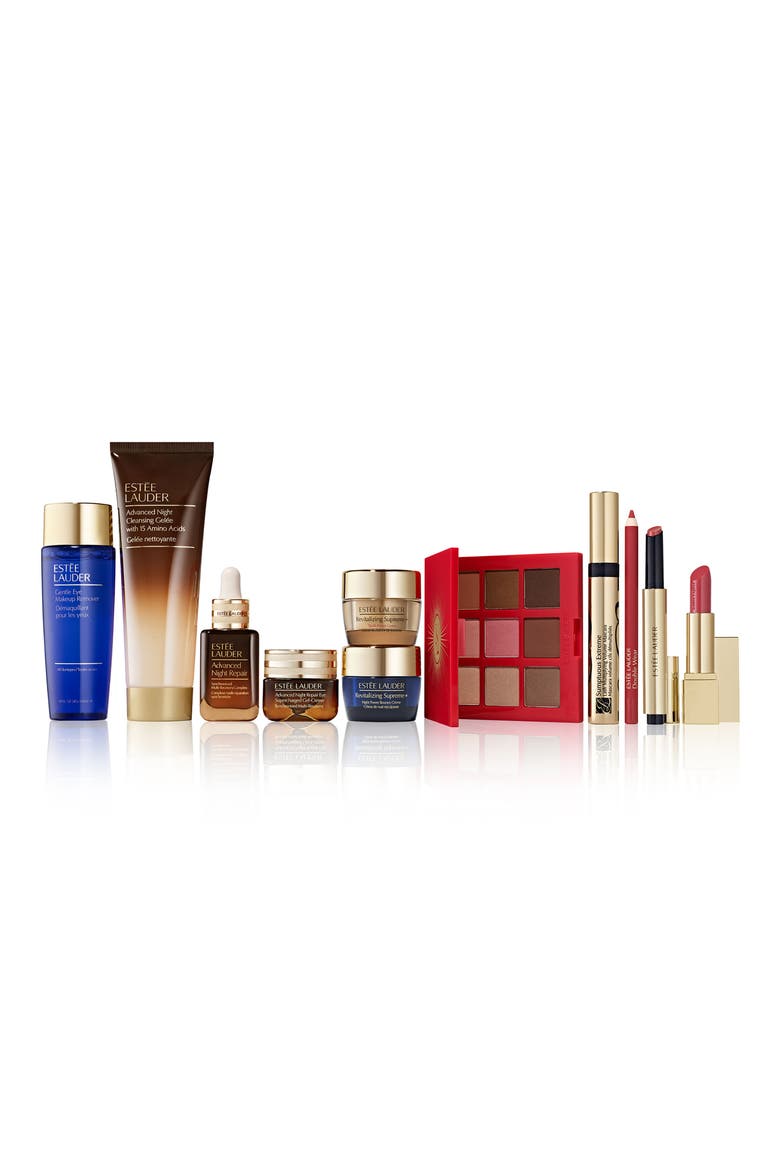12-Piece Holiday Blockbuster Rebellious Rose Purchase with any Estée Lauder Purchase, Alternate, color, NO COLOR