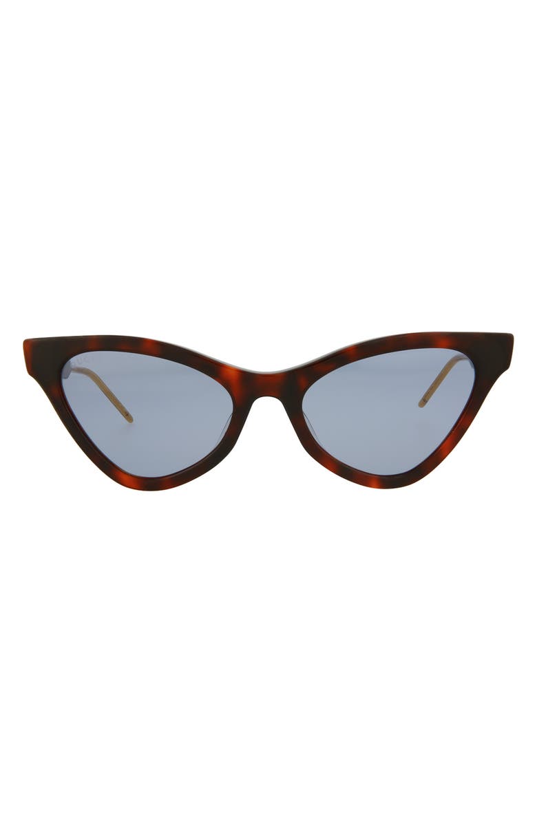 Gucci 55mm Cat Eye Sunglasses, Main, color, 
